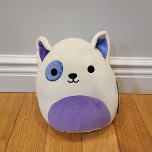 Squishmallows Cream and Purple Plush